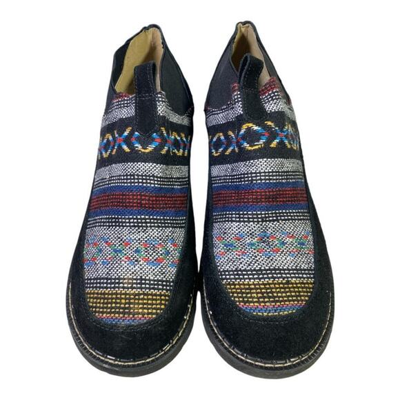 Roper Isabel Driving Moc Serape Aztec Women size 9.5 - Picture 3 of 5